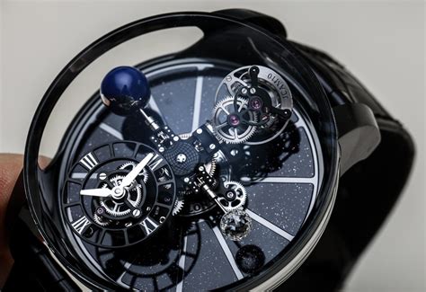 Jacob & Co. Astronomia Clarity & Black Watches Hands